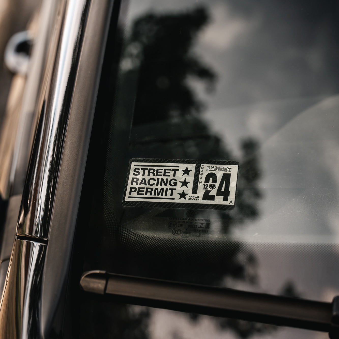Street Racing Permit Sticker