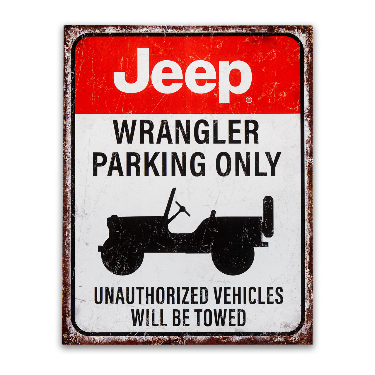 Jeep Parking Sign