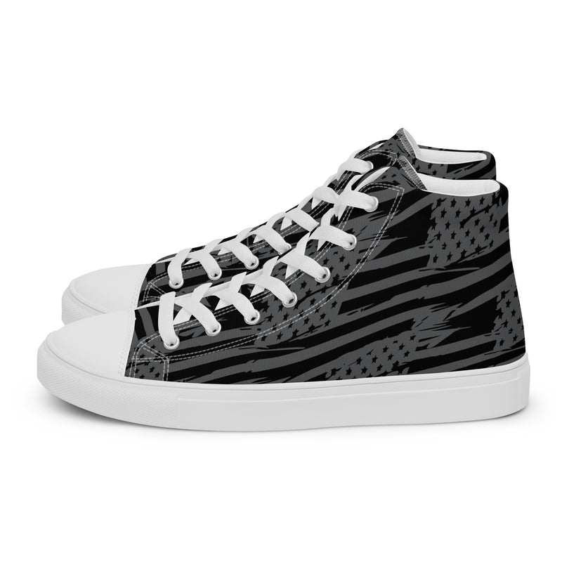 Old Glory Black/Gray High Tops