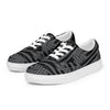 Old Glory Black/Gray Canvas Shoes