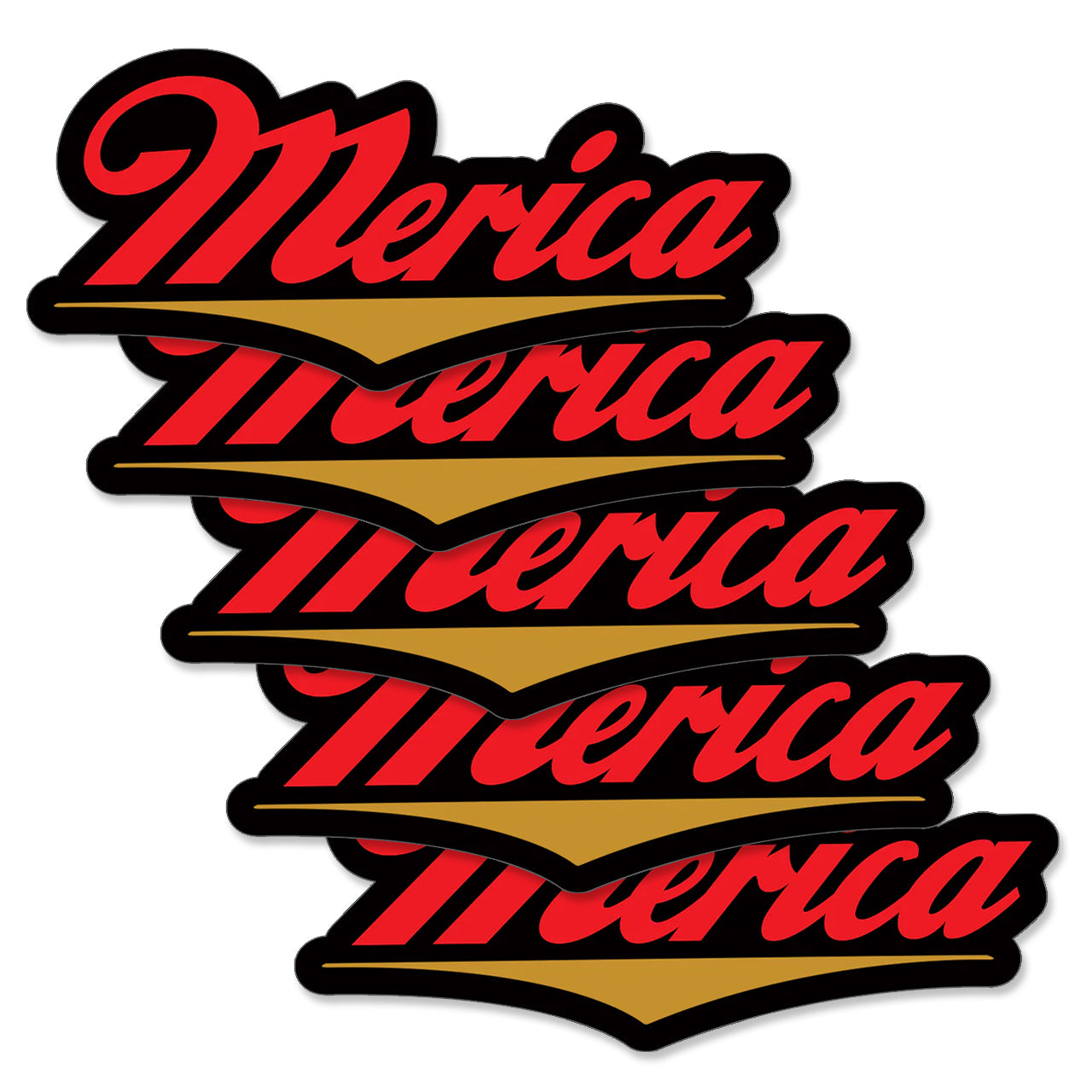 Merica Sticker - Packs of 5