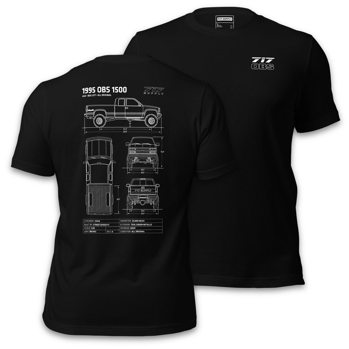 OBS #44 Blueprint Shirt