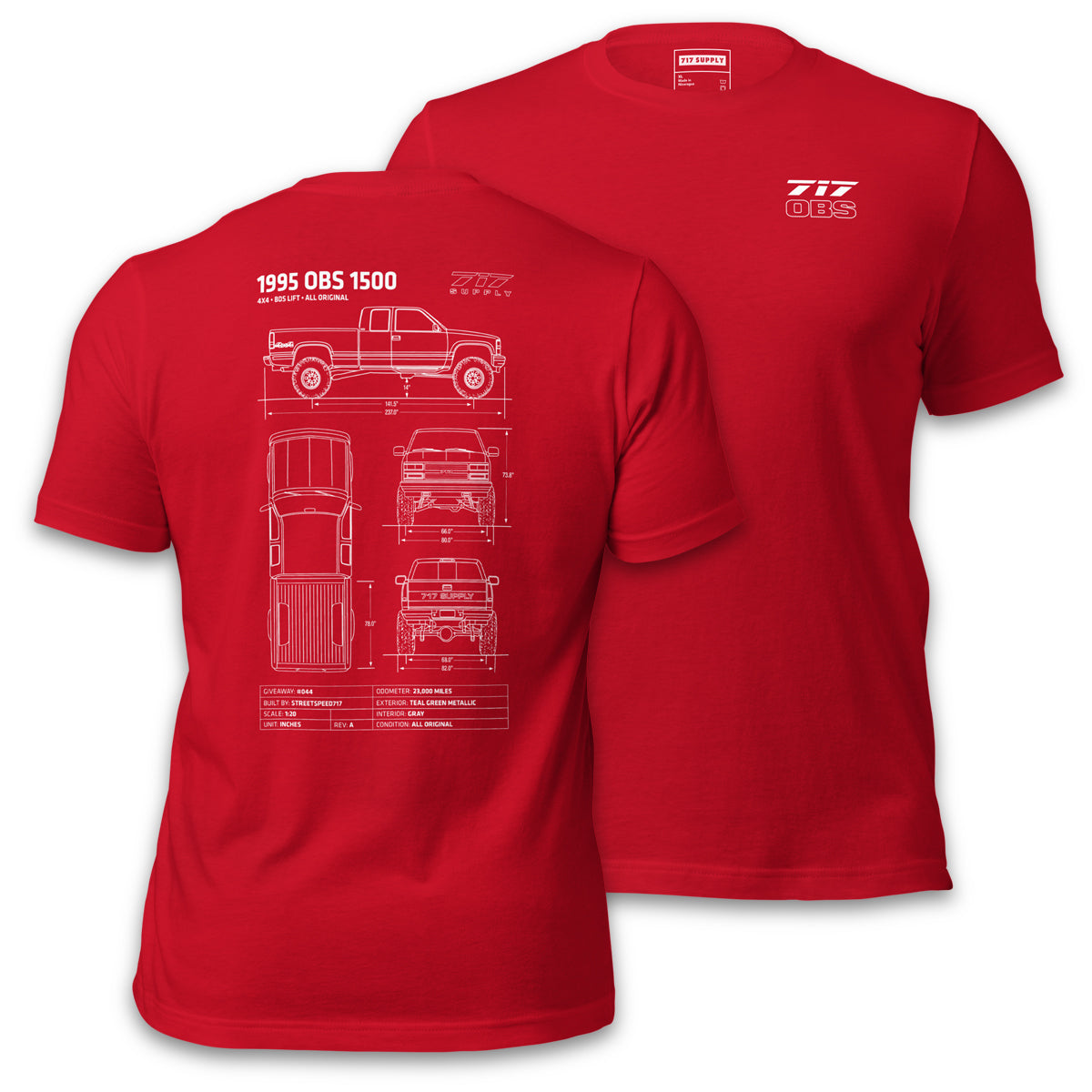 OBS #44 Blueprint Shirt