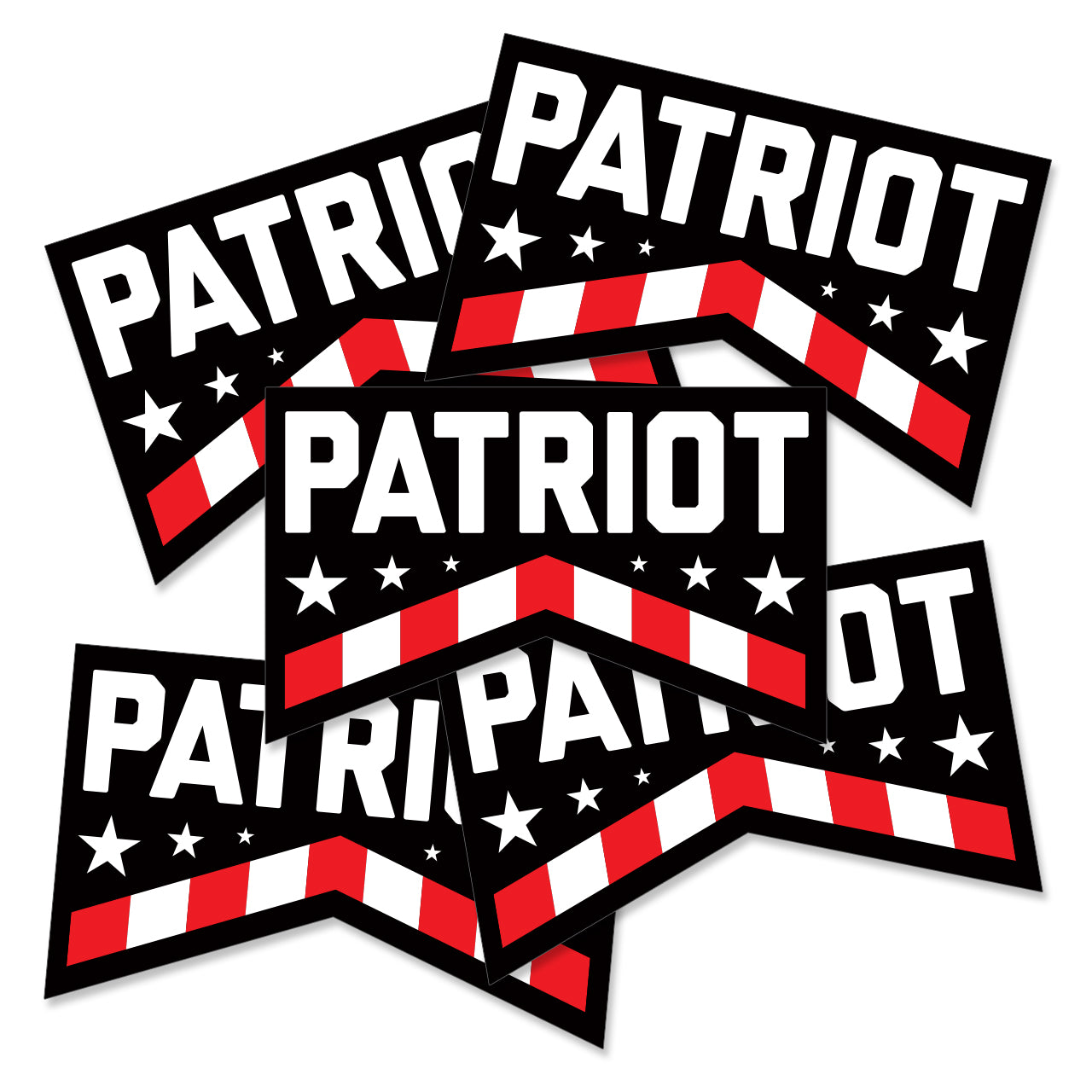 Patriot Sticker - 5 Pack