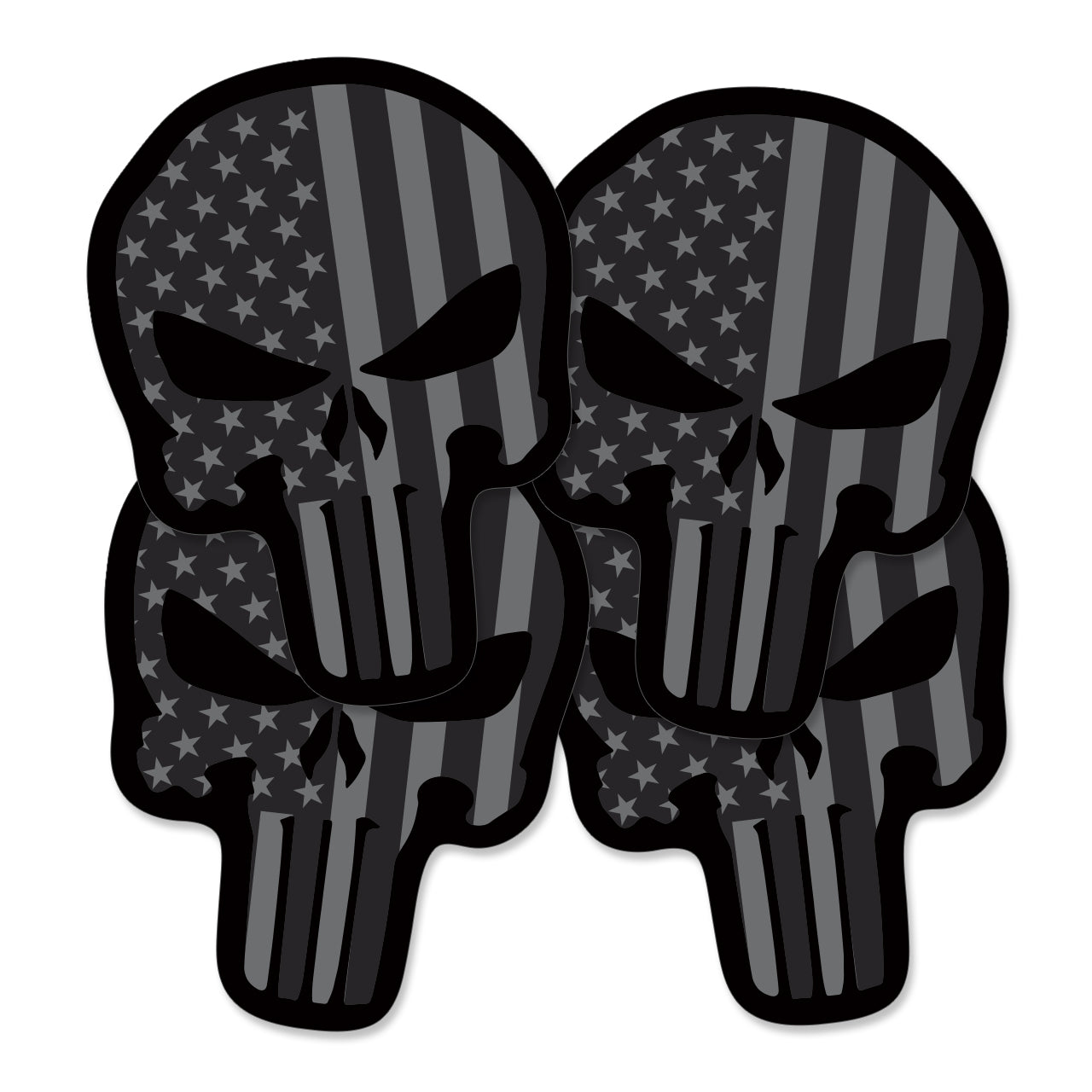 Punisher Sticker - Packs of 4