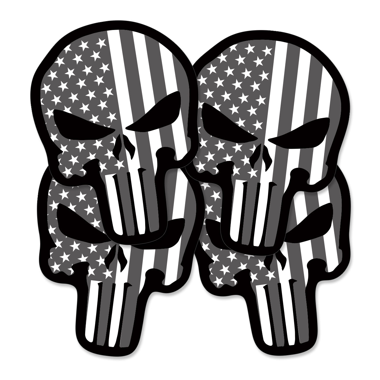 Punisher Sticker - Packs of 4