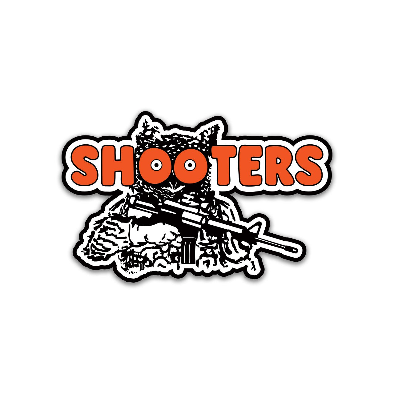 Shooters Sticker