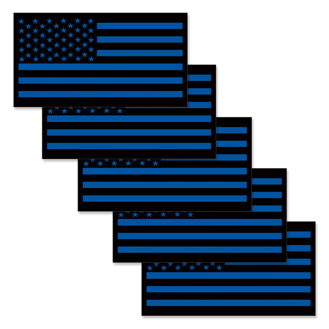 Stars & Stripes Sticker - Packs of 5