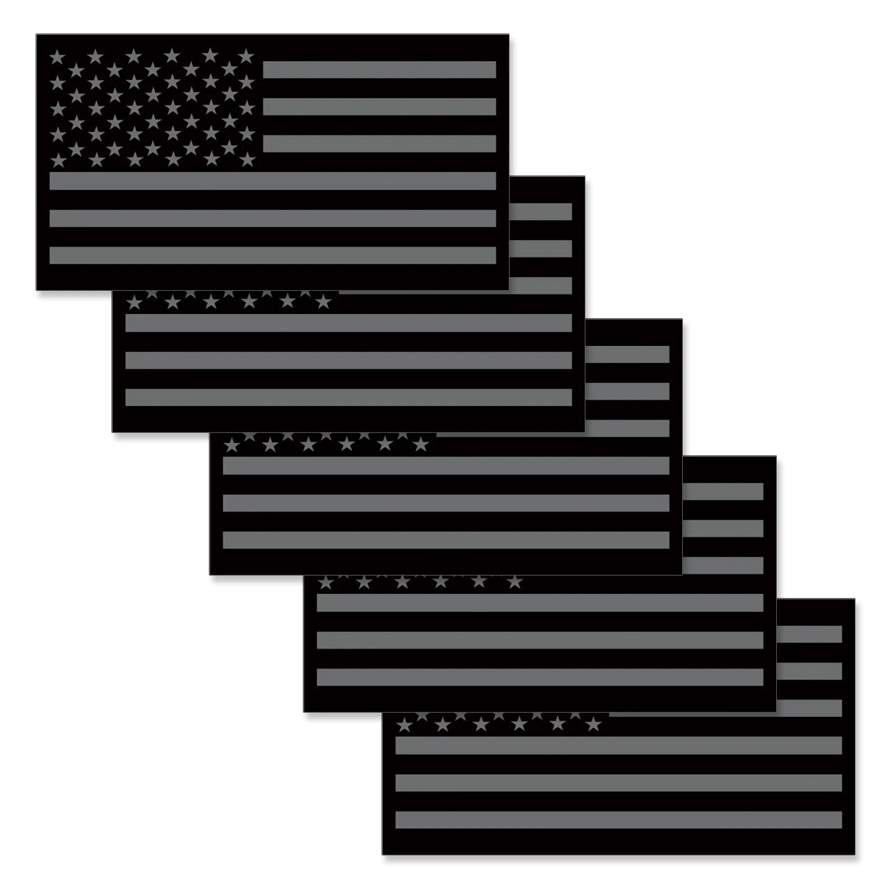 Stars & Stripes Sticker - Packs of 5