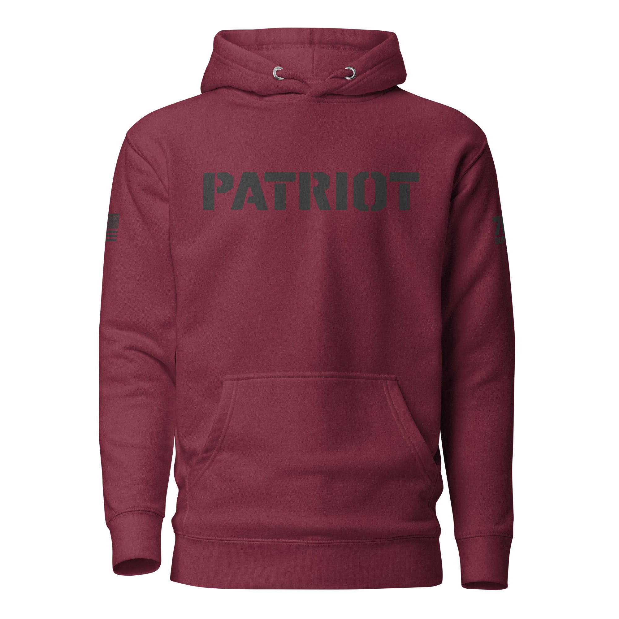 Patriot Maroon Hoodie