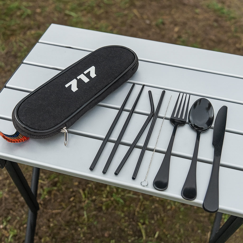 9-Piece Travel Utensil Set