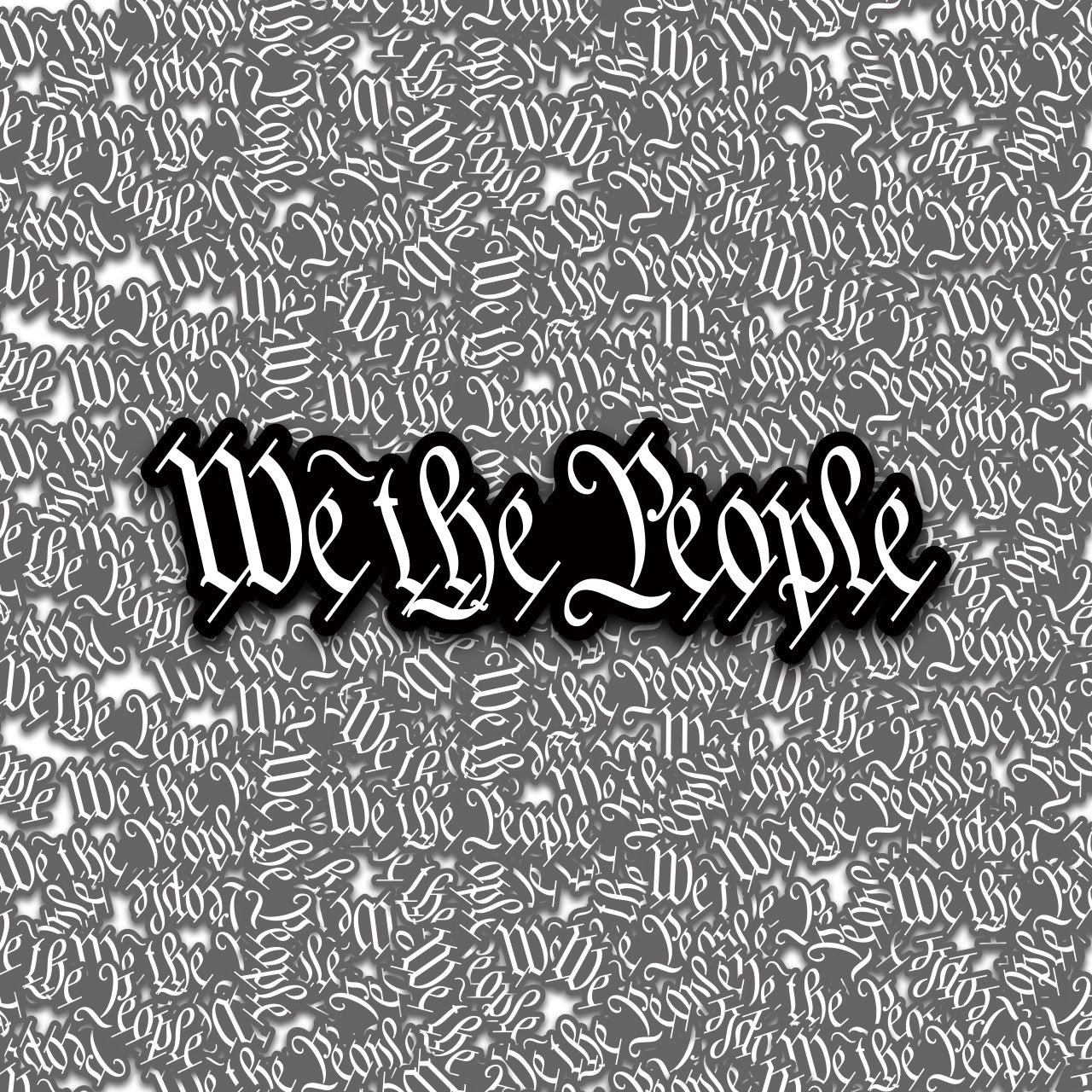 We The People Sticker