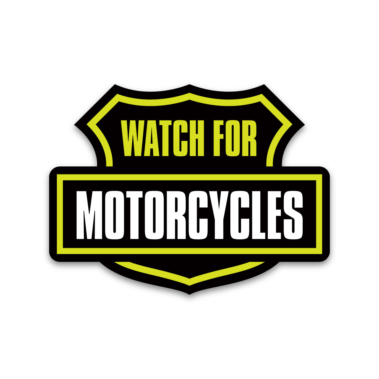 Watch For Motorcycles Sticker