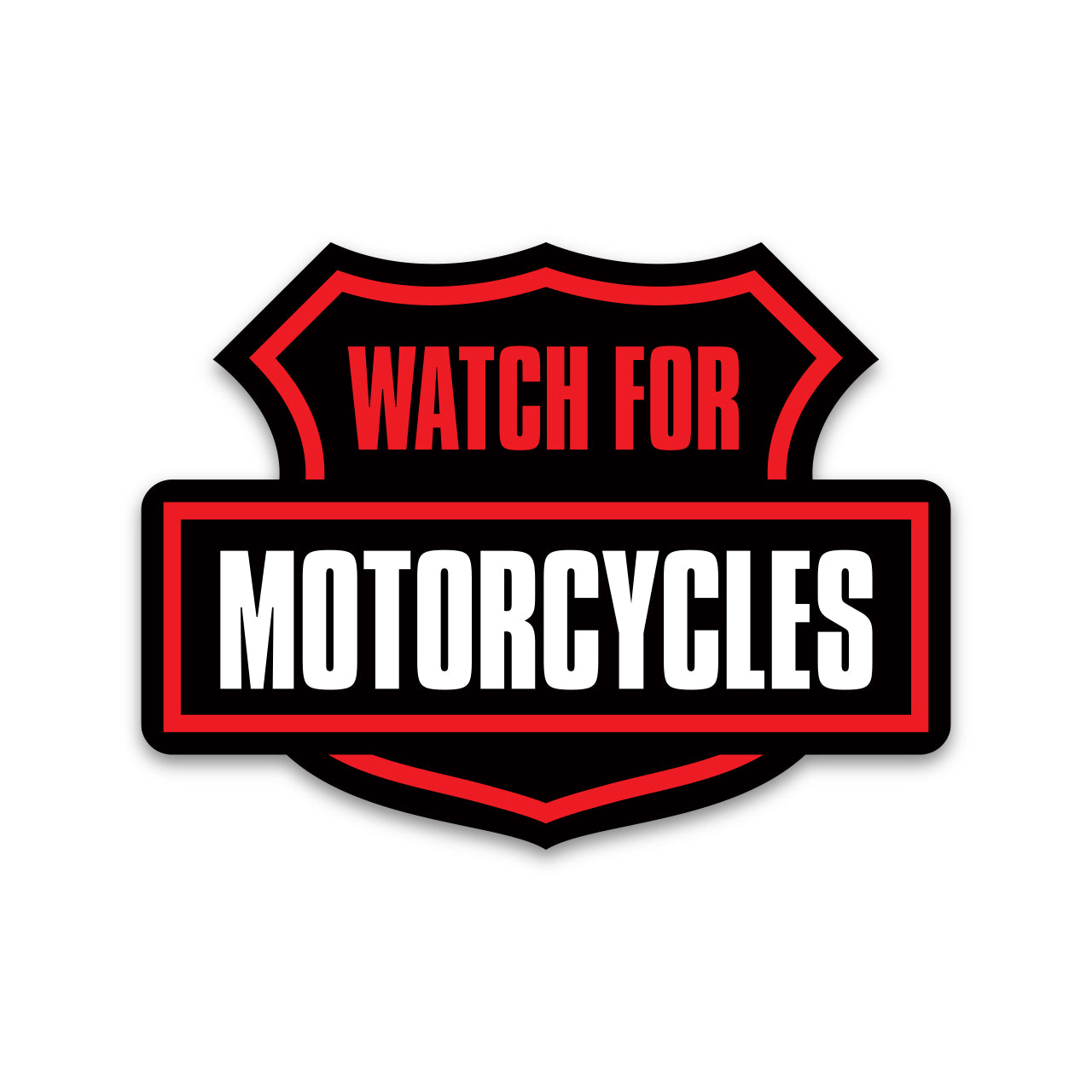 Watch For Motorcycles Sticker