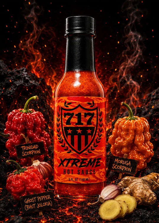 717 Xtreme Hot Sauce - USA Grown & Made