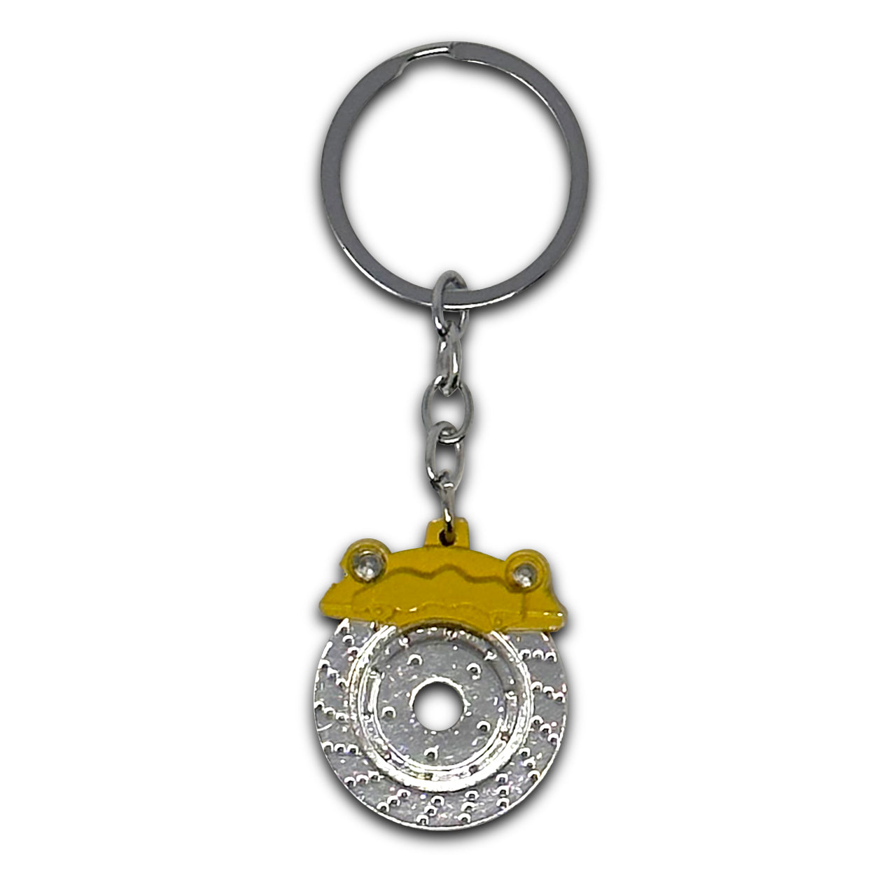 Yellow Brake Keychain