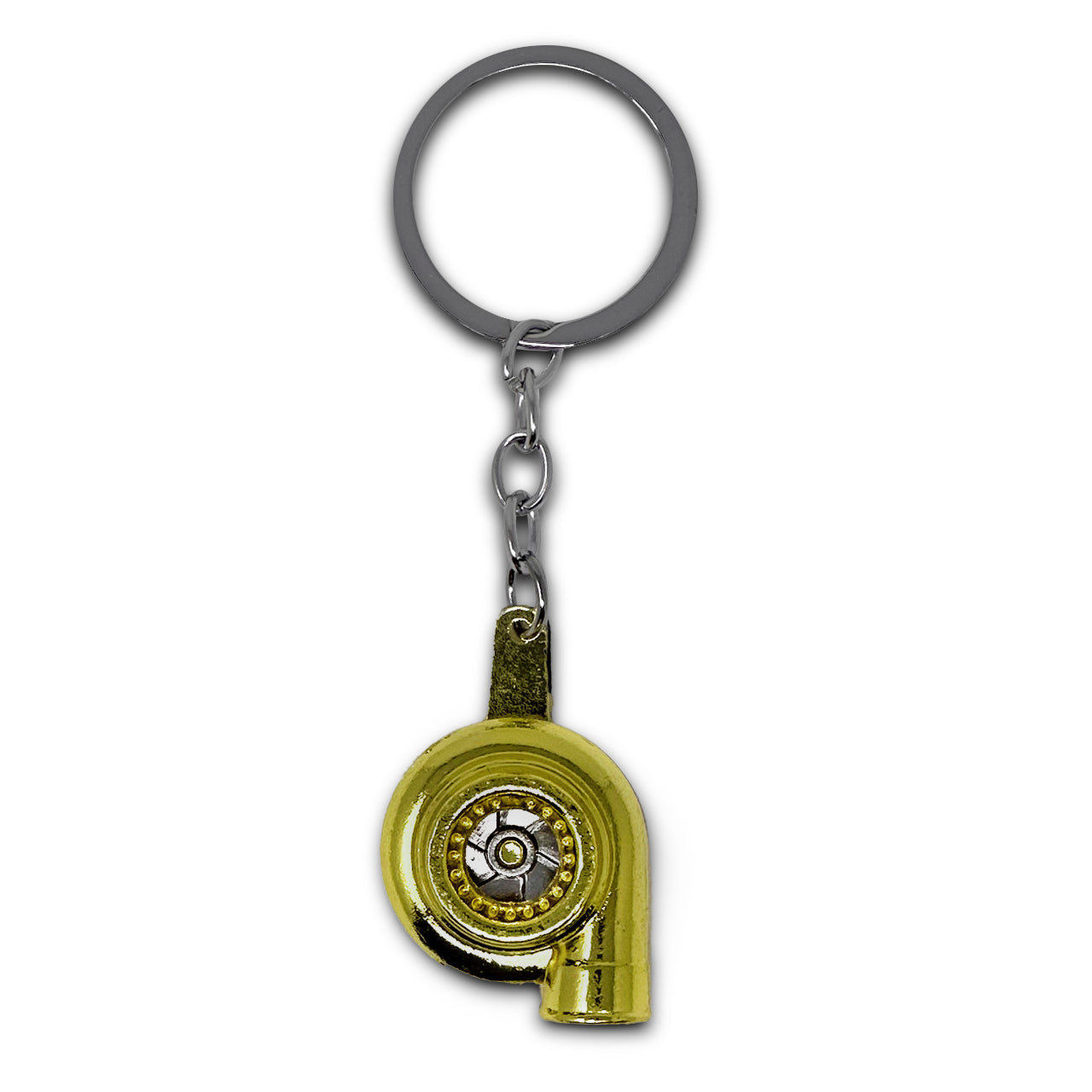 Greenish-Yellow Turbo Keychain