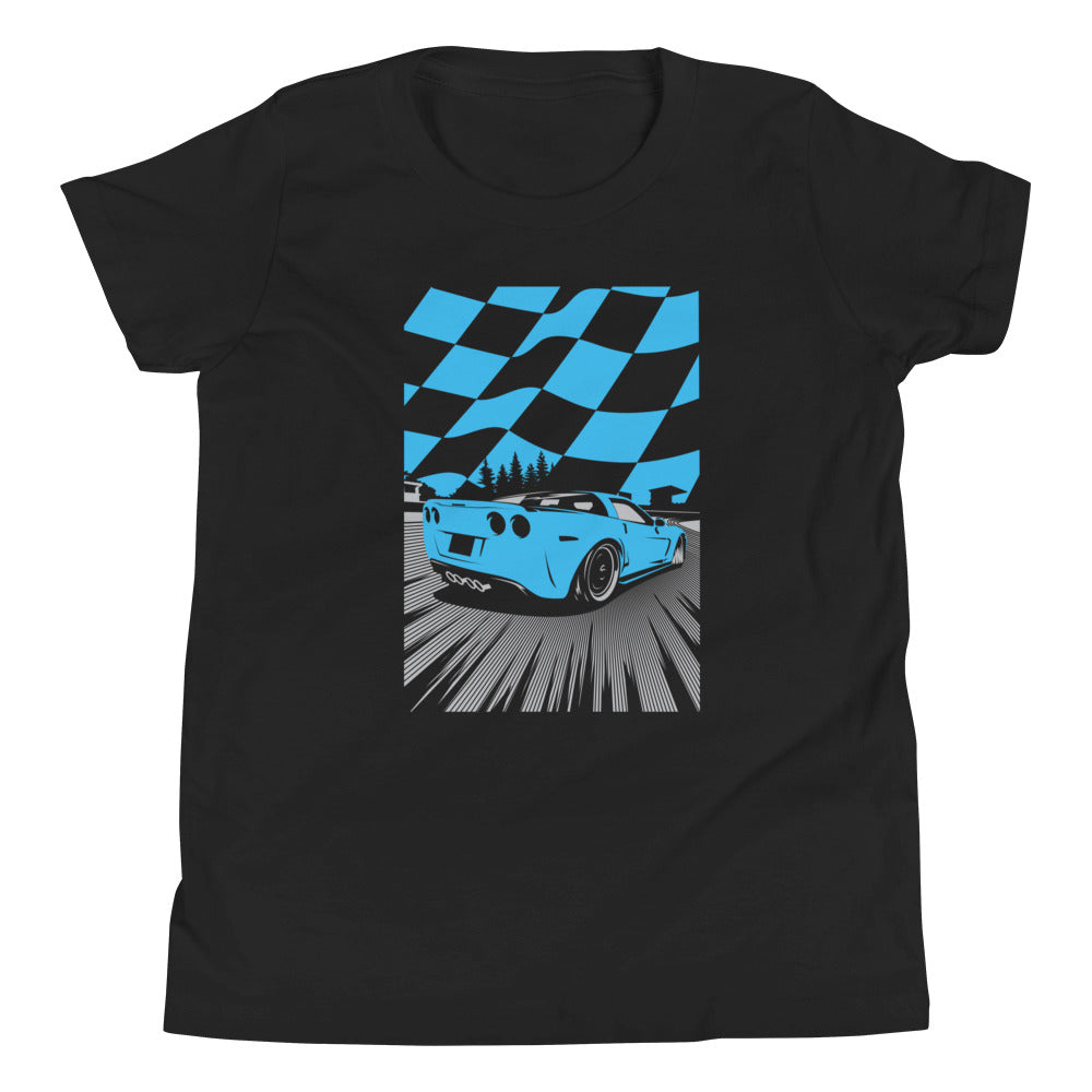 Oversteer (Blue) Youth T-Shirt
