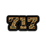 717 Camo Sticker