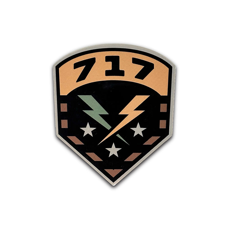 717 Artillery Sticker