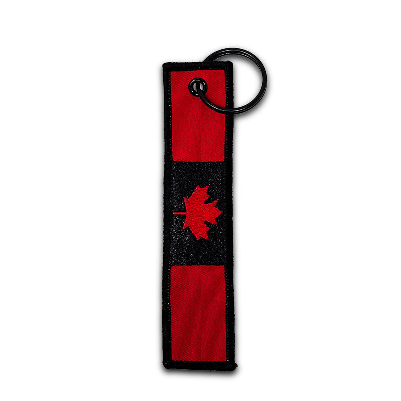 Canadian Flag Keytag