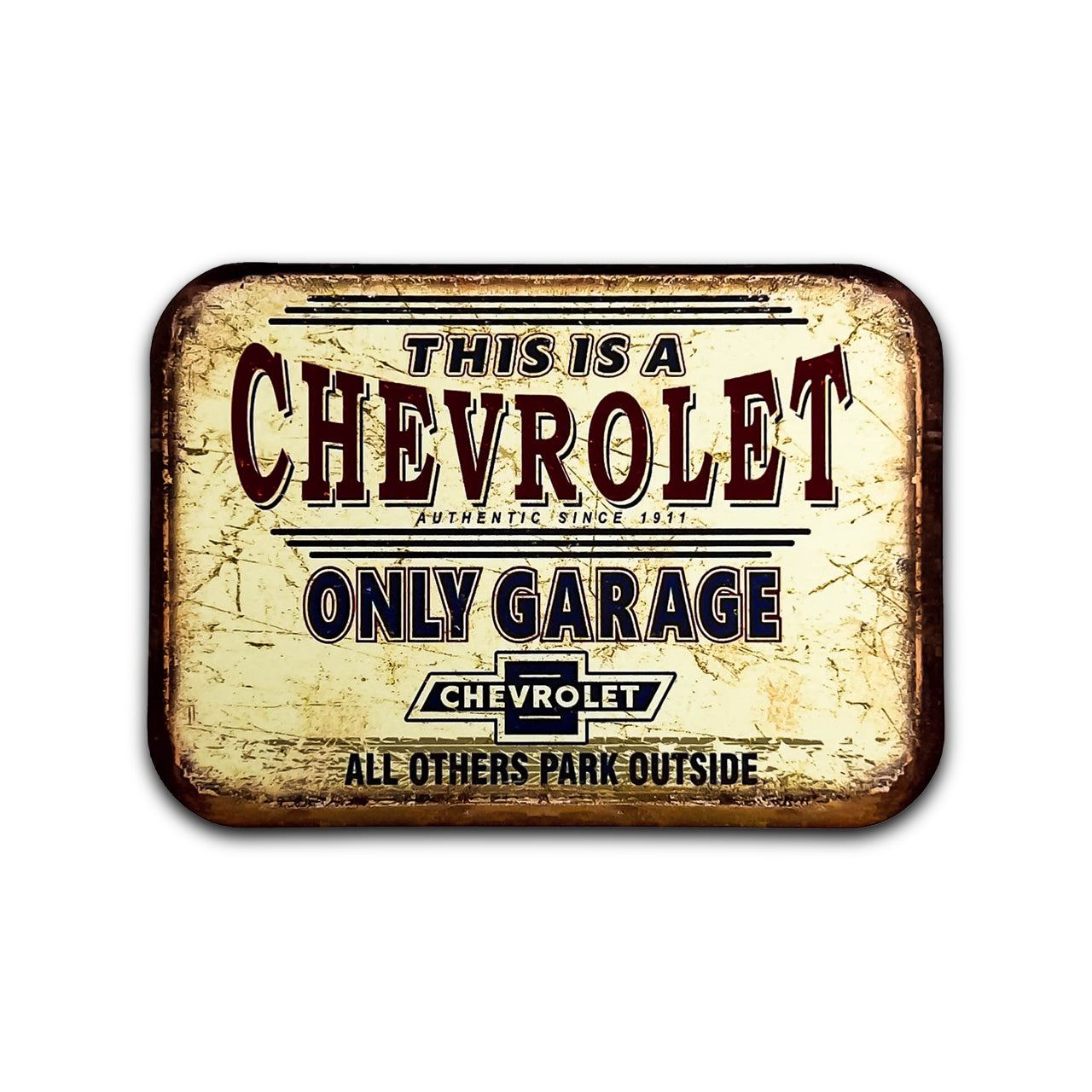Chevy Only Garage Magnet