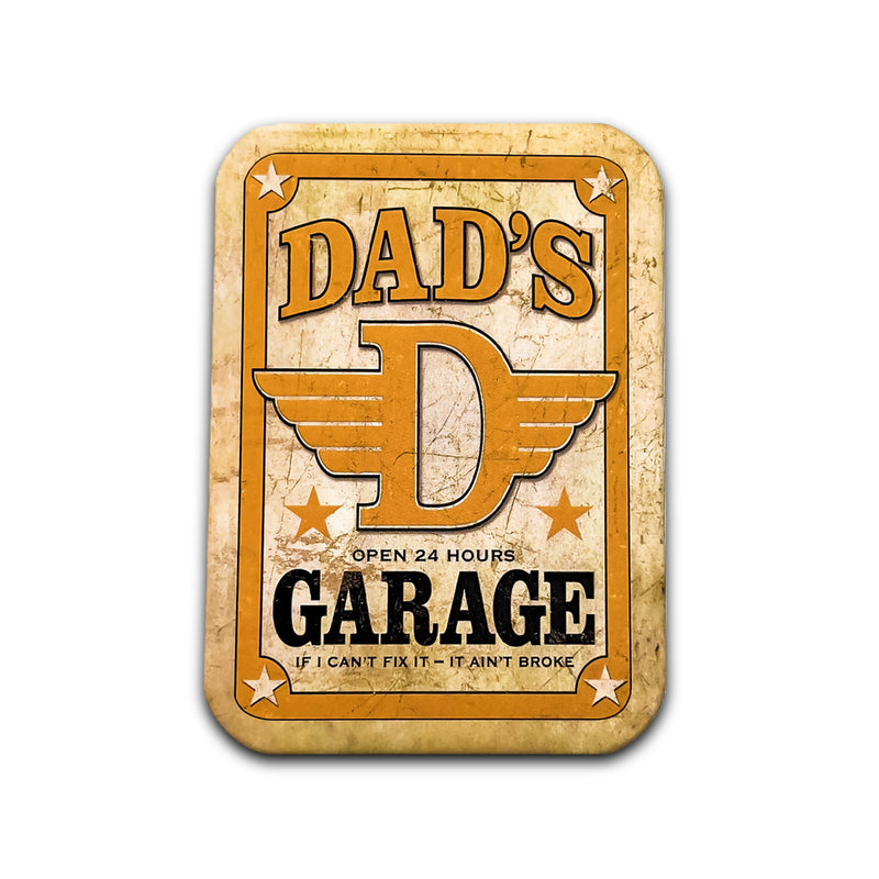 Dad's Garage Magnet