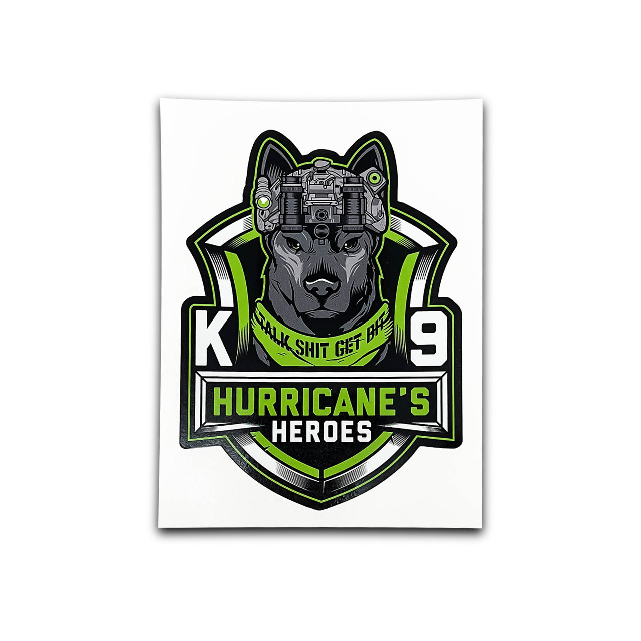 HH K9 Night Vision Sticker