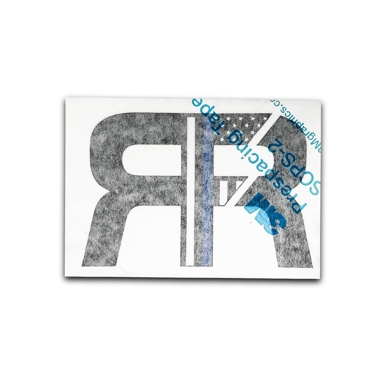 RFR Blue Line Sticker